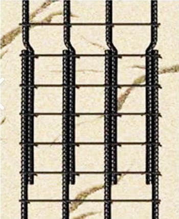 Development length and standard hook details for a deformed reinforcing bar
